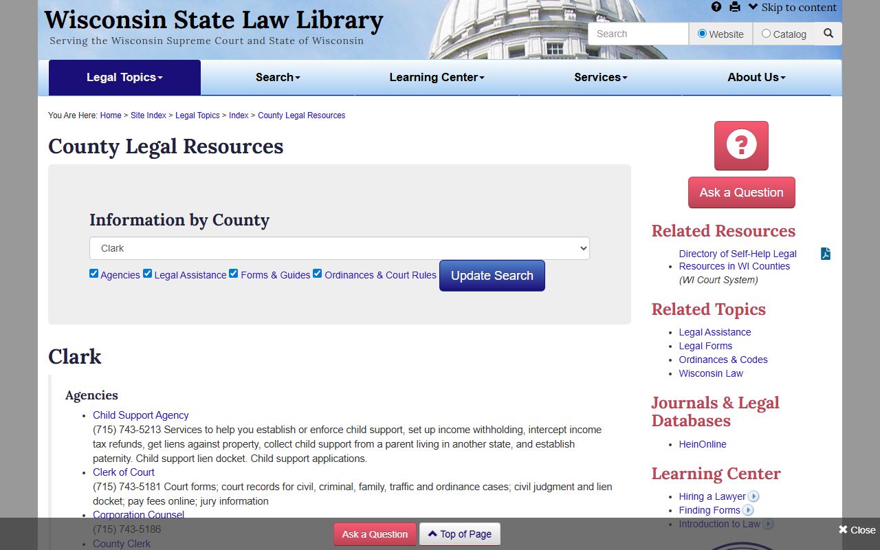 Clark County bankruptcy records legal resources image