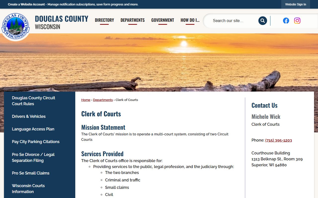 Douglas County bankruptcy records clerk office image