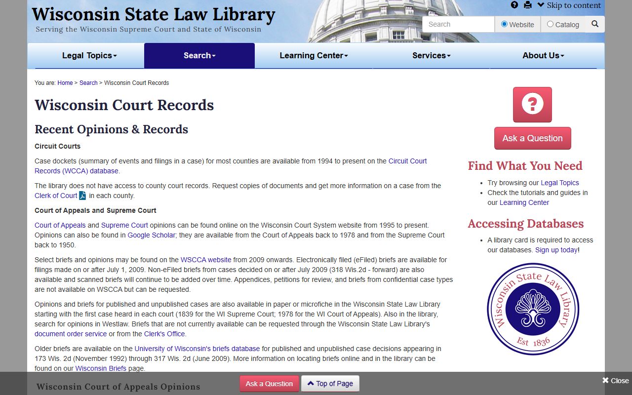 Shawano County bankruptcy records federal court image