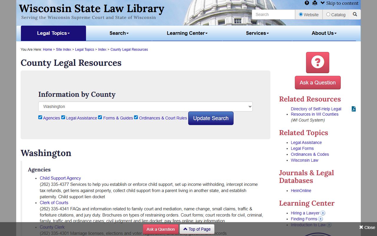 Washington County bankruptcy records local clerk image